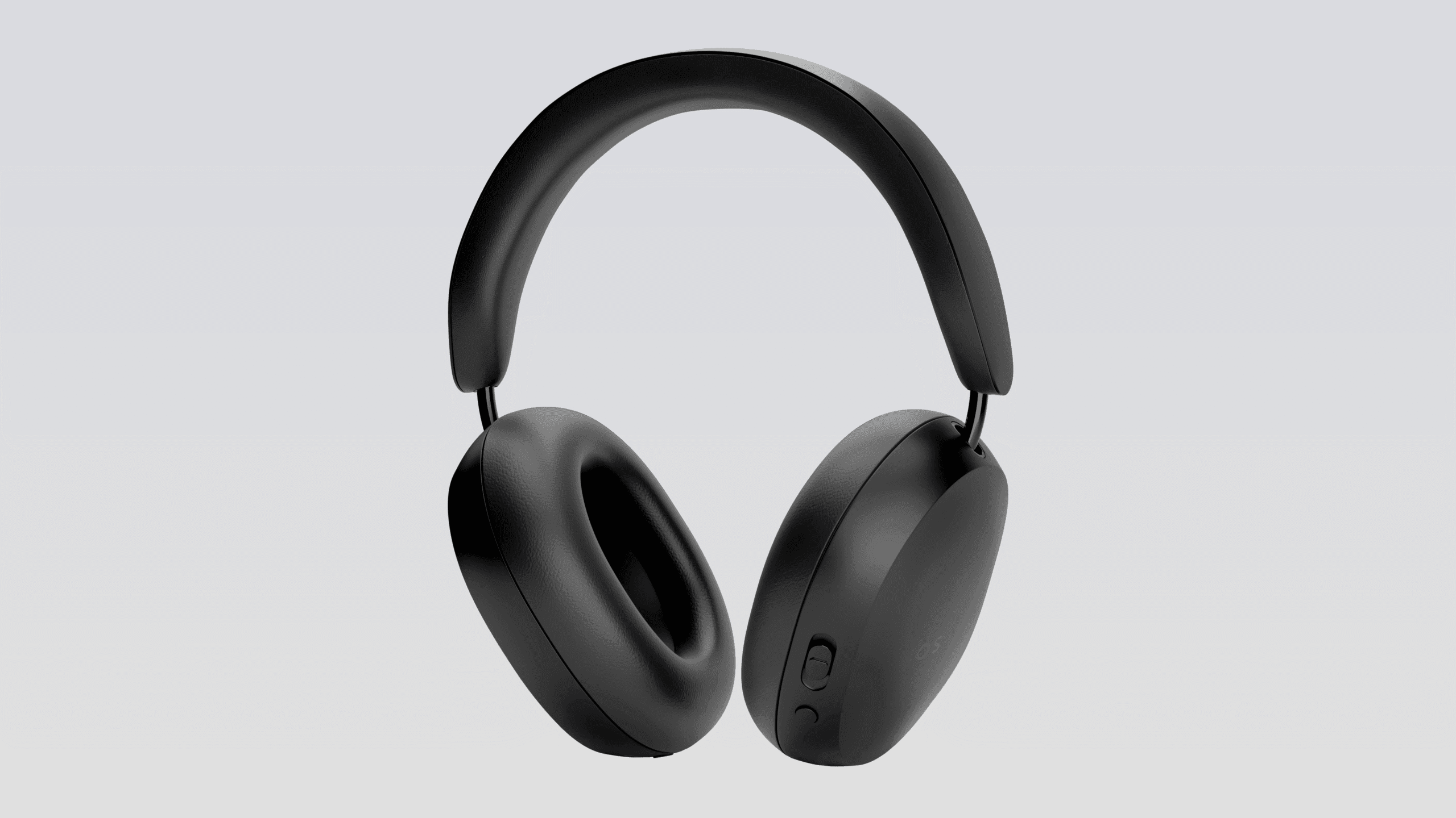 Casque audio Sonos Ace en 3D sur fond neutre, rendu photoréaliste valorisant le design et la texture du produit.